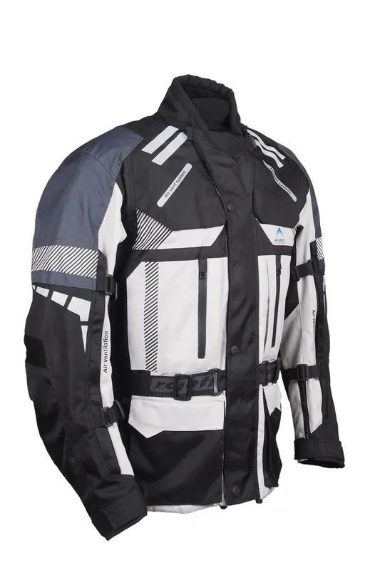 ROLEFF WIELKA PROMOCJA KURTKA TEKSTYLNA DŁUGA MODEL RO775 (3W1) KOLOR CZARNY /BIAŁY ROZMIAR 3XL Tylko do końca tygodnia