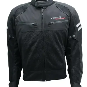 ROLEFF PROMOCJA KURTKA TEKSTYLNA KRÓTKA Z WYPINANĄ MEMBRANĄ WIND-TEX MODEL MESH (2W1-WYPINANA MEMBRANA) KOLOR CZARNY ROZMIAR XXL Kup online