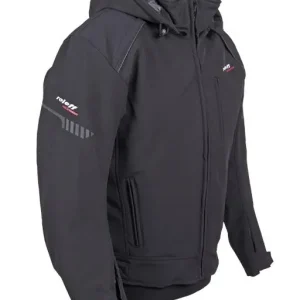 ROLEFF PROMOCJA KURTKA TEKSTYLNA SOFTSHELL KRÓTKA MODEL RO1513 (3W1) KOLOR CZARNY ROZMIAR 5XL Super okazja