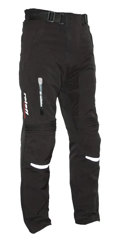 Wyprzedaż ROLEFF PROMOCJA SPODNIE TEKSTYLNE SOFTSHELL Z MEMBRANĄ WIND-TEX I THERMO MODEL RO400 KOLOR CZARNY ROZMIAR XXL