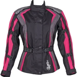 ROLEFF WYPRZEDAŻ KURTKA DAMSKA TEKSTYLNA MODEL RO904 (3W1) KOLOR CZARNY/RÓŻOWY ROZMIAR XXL Kup online