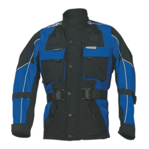 ROLEFF WYPRZEDAŻ KURTKA JUNIOR Z MEMBRANĄ WIND-TEX MODEL TASLAN KOLOR CZARNY/NIEBIESKI ROZMIAR L/152CM Wyjątkowa oferta