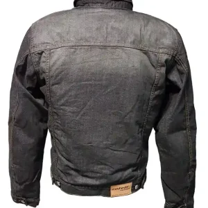 ROLEFF WIELKA PROMOCJA KURTKA KRÓTKA JEANS ARAMID MODEL RO1514 KOLOR CZARNY ROZMIAR L Tylko dziś