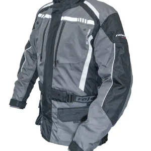 ROLEFF WYPRZEDAŻ KURTKA TEKSTYLNA DŁUGA (3W1) WYPINANĄ PODPINKĄ THERMO I WIND-TEX KOLOR SZARY/CZARNY ROZMIAR XL Oferta limitowana