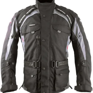 Oferta ROLEFF WYPRZEDAŻ KURTKA TEKSTYLNA DŁUGA Z MEMBRANĄ WIND-TEX KOLOR MODEL LIVERPOOL CZARNY/SZARY ROZMIAR S