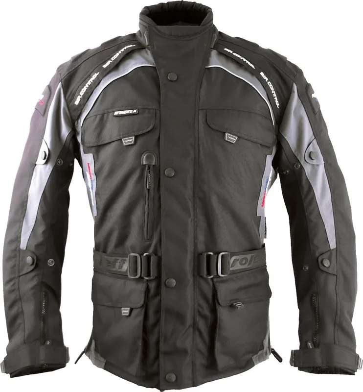 Oferta ROLEFF WYPRZEDAŻ KURTKA TEKSTYLNA DŁUGA Z MEMBRANĄ WIND-TEX KOLOR MODEL LIVERPOOL CZARNY/SZARY ROZMIAR S