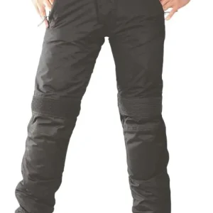 ROLEFF WIELKA PROMOCJA SPODNIE TEKSTYLNE Z MEMBRANĄ WIND-TEX I THERMO MODEL TEXTILE KOLOR CZARNY ROZMIAR XL Do wyczerpania zapasów