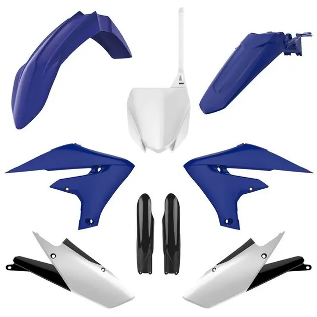 Tylko dziś Komplet plastików Yamaha YZ 250F, 450F NIEBIESI BIAŁY OEM Polisport 91408