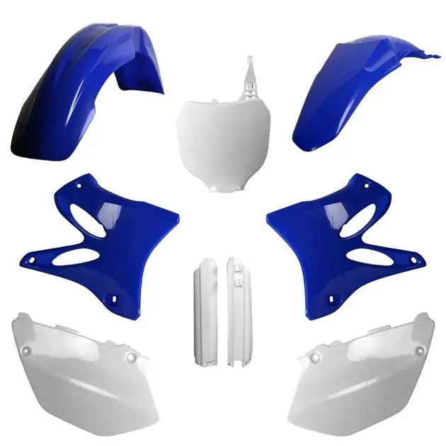 Zamów dziś Komplet Plastików Yamaha YZ 125/250 Niebieski Biały OEM Polisport 91384