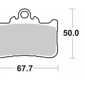 Oferta czasowa SBS KLOCKI HAMULCOWE STREET PERFORMANCE SINTER KH759 KOLOR ZŁOTY PASUJE DO HONDA CB 500 F/X/R ‘22-, CBR 500 R ‘22-, CB 750 HORNET ‘23- PRZÓD