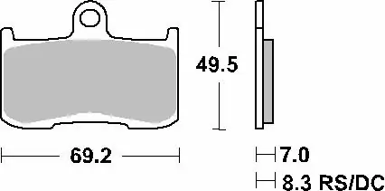 Bezpieczna płatność SBS PROMOCJA KLOCKI HAMULCOWE KH347 TRACK AND SPORT SINTER KOLOR ZŁOTY PASUJE DO KAWASAKI Z800/1000, ZX-9R, INDIAN 1800, TRIUMPH 675/1050, VICTORY (ZAMIENIA MIESZANKĘ RS)