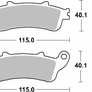 SBS PROMOCJA KLOCKI HAMULCOWE KH261 / KH281 STREET STANDART CERAMIC KOLOR CZARNY PASUJE DO HONDA FES 250 FORESEIGHT, NSS 250 FORZA, FJS 400/600 SILVERWING, PE Zamów dziś