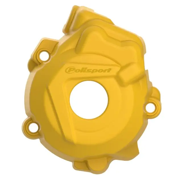 Wybór klientów Osłona pokrywy (dekla) alternatora KTM SX-F 250, SX-F/XC-F 350, XC-F 250, Husqvarna FC/FE 250/350 Kolor żółty Polisport 8461500004