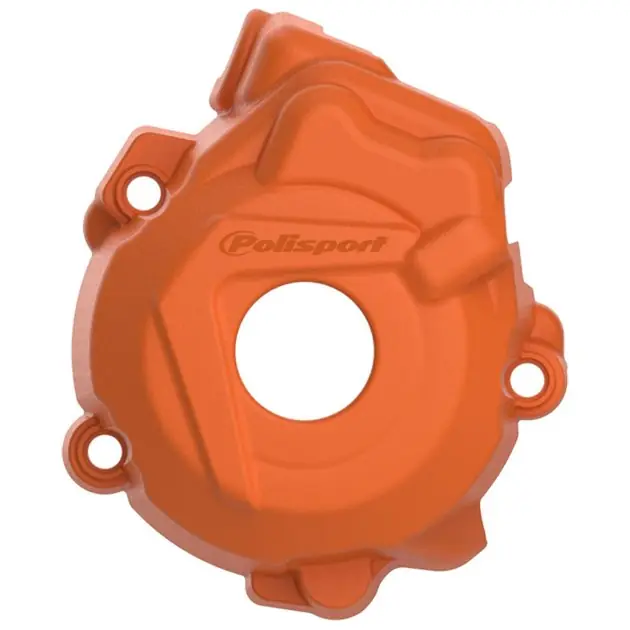 Dostępne od ręki Osłona pokrywy (dekla) alternatora KTM SX-F 250, SX-F/XC-F 350, XC-F 250, Husqvarna FC/FE 250/350 Kolor pomarańczowy Polisport 8461500002