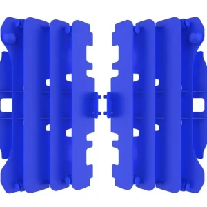 Bezpieczne zakupy Osłony chłodnicy (kratki) Yamaha YZ 250/450F niebieski Polisport 8458100002