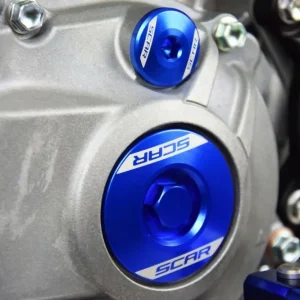 Ostatnia szansa SCAR RACING KORKI INSPEKCYJNE SILNIKA YAMAHA YZ 250F ‘14-‘25, YZ 450F ‘10-‘22, YZ 250FX ‘15-‘25, WR 250F ‘15-‘25, YZ 450FX ‘16-‘23, WR 450F ‘16-‘23 KOLOR NIEBIESKI