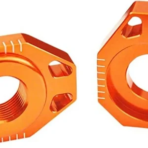 SCAR RACING NAPINACZE (NAPINACZ) TYLNEJ OŚKI (OSI) KTM SX / SXF / EXC 125/250/450/530 ‘08-‘12, EXC / EXCF ‘08-‘24 (ŚR 20MM) KOLOR POMARAŃCZOWY (KPL.-2SZT.) Cena promocyjna