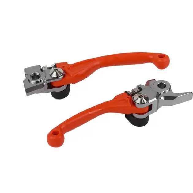 Zestaw dźwignia sprzęgła i hamulca KTM SX 250, EXC 250/300, SX-F/EXC-F, Husqvarna FC OEM Pomarańczowy Polisport 8487200034 Rabat
