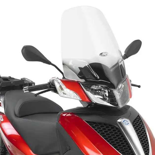 Nowy Szyba akcesoryjna Piaggio MP3 Yourban 125/300 57x44,5cm przeźroczysta Kappa KD5600ST