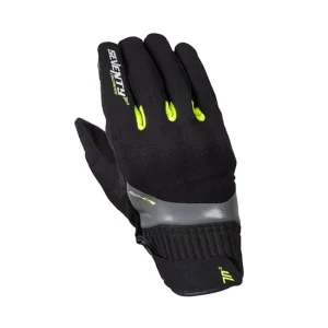 Premium SEVENTY DEGRESS WYPRZEDAŻ RĘKAWICE TEKSTYLNE MĘSKIE KRÓTKIE MODEL SD-C16 SUMMER URBAN KOLOR CZARNY/ŻÓŁTY FLUO ROZMIAR L