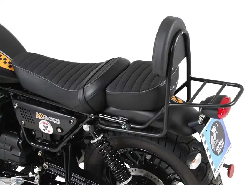 Sissy bar ze stelażem kufra centralnego Moto Guzzi V9 Bobber / Special E 2021 - 2025 Hepco & Becker 611559 00 01 Cena promocyjna