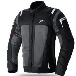 Bezpieczne zakupy SEVENTY DEGRESS WYPRZEDAŻ KURTKA TEKSTYLNA DAMSKA KRÓTKA MODEL SD-JT46 SUMMER TOURING KOLOR CZARNY/SZARY ROZMIAR XL
