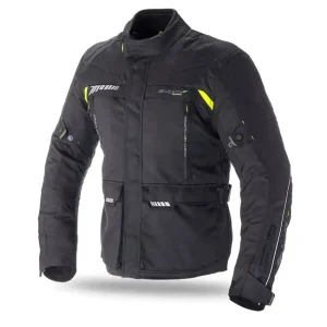 SEVENTY DEGRESS WYPRZEDAŻ KURTKA TEKSTYLNA MĘSKA DŁUGA (3W1) MODEL SD-JT41 TOURING KOLOR CZARNY/FLUO ŻÓŁTY ROZMIAR L Wyjątkowa oferta