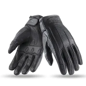 SEVENTY DEGRESS WYPRZEDAŻ RĘKAWICE SKÓRZANE DAMSKIE KRÓTKIE MODEL SD-C24 SUMMER URBAN KOLOR CZARNY ROZMIAR XL Oferta czasowa