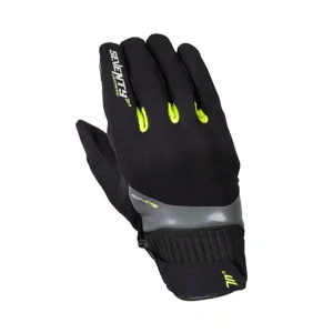 SEVENTY DEGRESS WYPRZEDAŻ RĘKAWICE TEKSTYLNE MĘSKIE KRÓTKIE MODEL SD-C16 SUMMER URBAN KOLOR CZARNY/ŻÓŁTY FLUO ROZMIAR XXL Nowy
