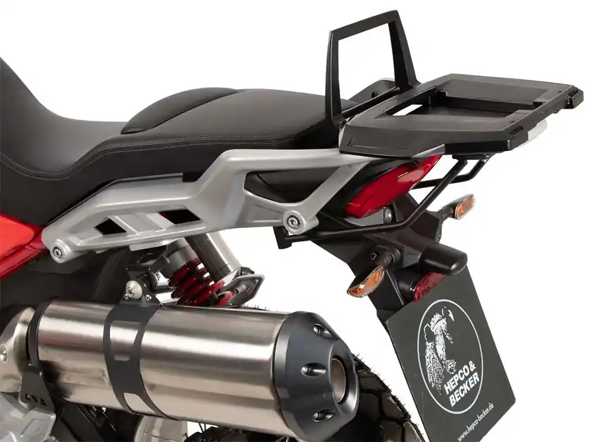 Tylko dziś Stelaż kufra centralnego Alurack Moto Guzzi V 85 TT / Travel / Strad 2024-2026 Hepco & Becker 655561 01 01