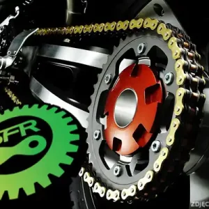 SFR ŁAŃCUCH NAPĘDOWY 520HV-O-120 (120 OGNIW) O-RING (DO 600CCM 50KM) (34KN) KOLOR ZŁOTY Ostatnie sztuki