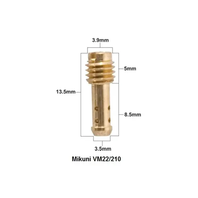 Darmowy zwrot Dysza wolnych obrotów Mikuni typ VM22/210 średnica 80 1 szt. ProX 48.080/1