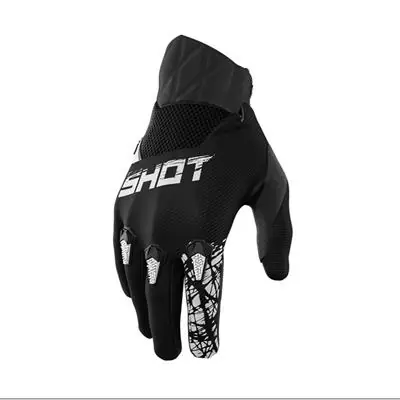 Popularny SHOT RACING WYPRZEDAŻ RĘKAWICE CROSS/ENDURO GLOVES KID DEVO SLAM BLACK KOLOR CZARNY ROZMIAR 8/9