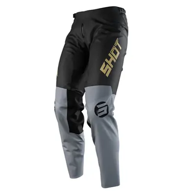 Obniżka ceny SHOT RACING WYPRZEDAŻ SPODNIE CROSS/ENDURO PANTS KID DEVO STORM GOLD KOLOR ZŁOTY ROZMIAR 10/11