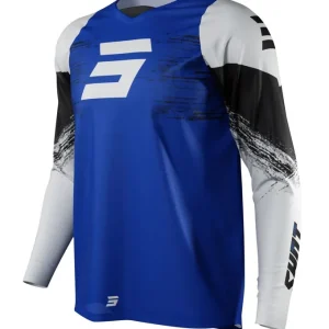 SHOT RACING (2022) KOSZULKA MOTO DEVO RAW BURST BLUE KOLOR NIEBIESKI/BIAŁY/CZARNY ROZMIAR XXXL Najlepsza cena