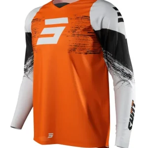 SHOT RACING WYPRZEDAŻ KOSZULKA MOTO DEVO RAW BURST ORANGE KOLOR POMARAŃCZOWY/BIAŁY/CZARNY ROZMIAR XL Nowy