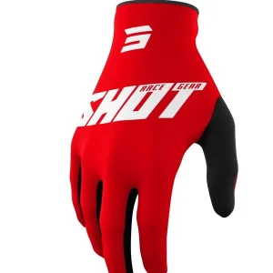 SHOT RACING WYPRZEDAŻ RĘKAWICE MOTO DEVO RAW BURST RED KOLOR CZERWONY/BIAŁY ROZMIAR 13 Popularny
