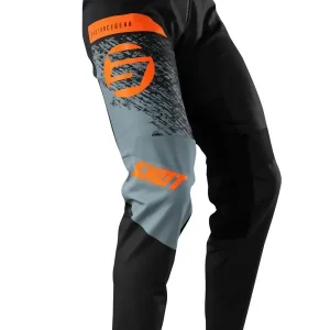 Kup online SHOT RACING WYPRZEDAŻ SPODNIE MOTO CONTACT ROLL ORANGE KOLOR CZARNY/SZARY/POMARAŃCZOWY ROZMIAR 26
