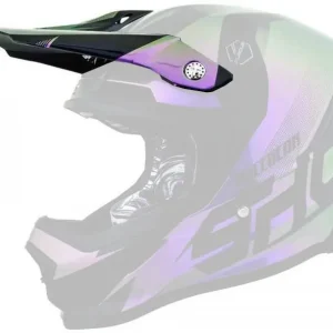 Ograniczona ilość SHOT RACING WYPRZEDAŻ CZĘŚCI DASZEK (PEAK) DO KASKU FURIOUS ULTIMATE CHAMELEON KOLOR KAMELEON