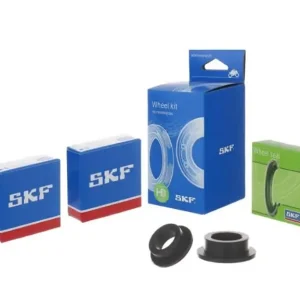 SKF ZESTAW ŁOŻYSKA KOŁA TYLNEGO Z USZCZELNIACZAMI I TULEJKAMI KTM SX/SXF 125/250/350/450 ‘13-‘22, HUSQVARNA TC/FC ‘15-‘22, GAS GAS MC/MCF ‘21-‘22 (OŚ 25MM) Rabat