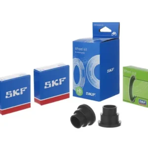 Super okazja SKF ZESTAW ŁOŻYSKA KOŁA TYLNEGO Z USZCZELNIACZAMI I TULEJKAMI KTM SX/SXF ‘98-‘12, EXC/EXCF ‘98-‘22 HUSQVARNA ,HUSABERG,GAS GAS (OŚ 20MM)