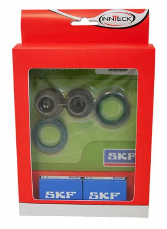 Taniej SKF ZESTAW - ŁOŻYSKA TYLNEGO KOŁA Z USZCZELNIACZAMI I TULEJKAMI KAWASAKI KXF 250 ‘04-‘19, KXF 450 ‘06-‘19 KX125/250,SUZUKI RM85 (PATRZ OPIS DODATKOWY)