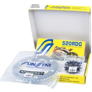 Obniżka ceny SUNSTAR ZESTAW NAPĘDOWY YAMAHA TTE 600 ‘96-‘98 STANDARD (15/47/110) (DO 750CC) (SUN37215/SUN1-3538-47/SS520RDG-110N)
