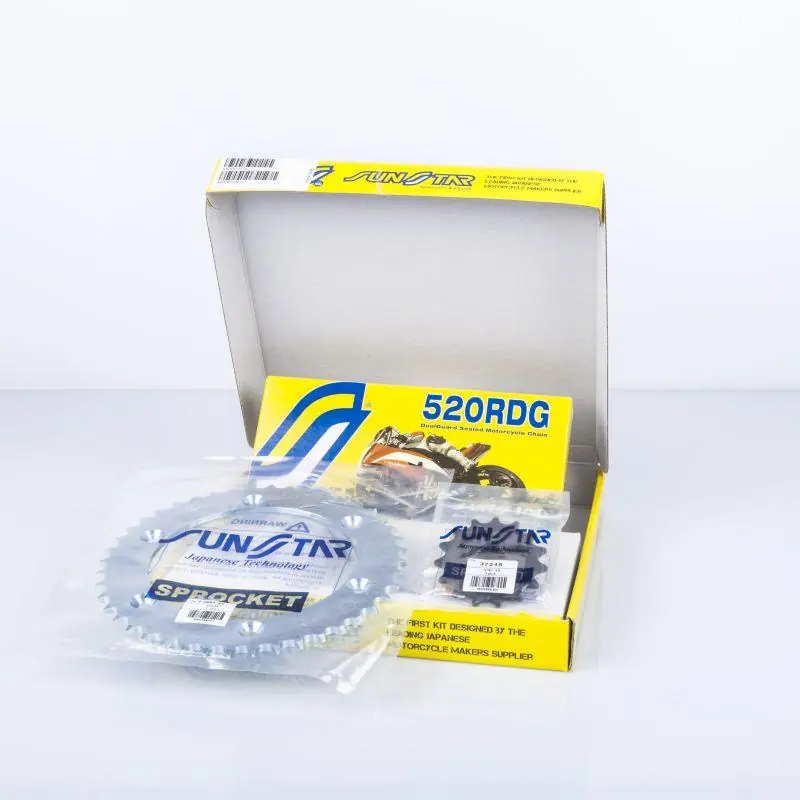 SUNSTAR 2024/03 ZESTAW NAPĘDOWY SUZUKI DR 350 R ‘94-‘00 STANDARD (15/44/110) (DO 500CC) (SUN32315/SUN3577-44/SS520RDG-110N) Ograniczona ilość
