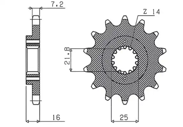 Zamów teraz SUNSTAR ZĘBATKA PRZEDNIA 2050 15 DUCATI 796/916/944/996 (JTF740.15) (ŁAŃC. 525) (205015JT)