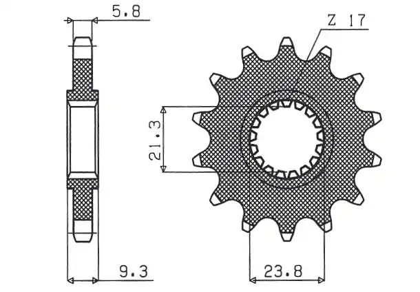 Szybka dostawa SUNSTAR ZĘBATKA PRZEDNIA 342 12 HONDA CR 250 ‘88-‘07, CRF 450R/X ‘02-‘25, CRF 250R ‘22-‘25 (JTF284.12) (ŁAŃC. 520) (34212JT)
