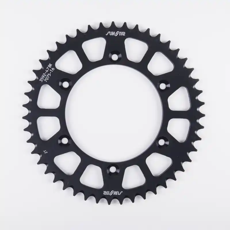 Taniej SUNSTAR ZĘBATKA TYLNA ALUMINIOWA (ERGAL) 289 45 HONDA CR 125R ‘83-08, BETA RR 2T ENDURO 250 ‘13-‘25 (ŁAŃC. 520) (28945JT) KOLOR CZARNY - OFERTA SPECJALNA