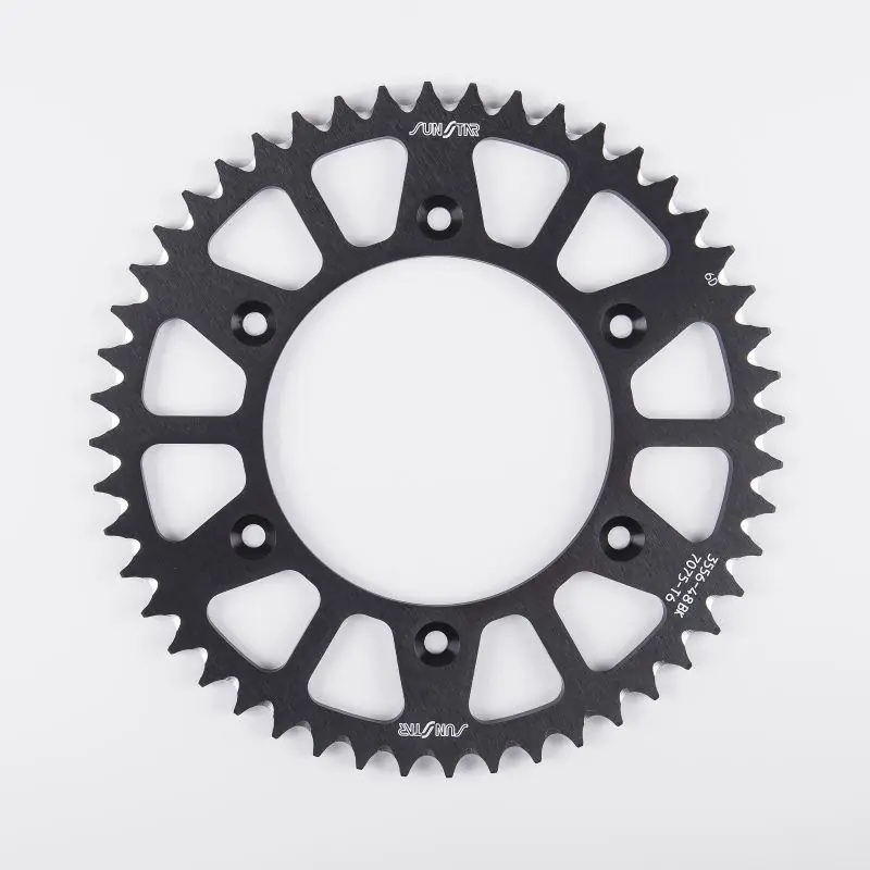SUNSTAR ZĘBATKA TYLNA ALUMINIOWA (ERGAL) 289 48 HONDA CR 125R ‘83-08, BETA RR 2T ENDURO 250 ‘13-‘25 (ŁAŃC. 520) (28948JT) KOLOR CZARNY - OFERTA SPECJALNA Ekspresowa dostawa