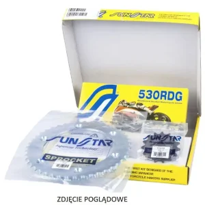 SUNSTAR ZZZZ ZESTAW NAPĘDOWY HONDA CBR 900RR 00-03 (929/954) STANDARD (16/42/108) (DO 1000CC) (SUN52216/SUN1-5635-42/SS530RDG-108N) - MADE IN JAPAN - OFERTA SPECJALNA Taniej