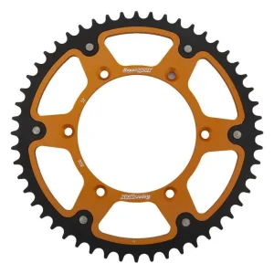 SUPERSPROX PROMOCJA ZĘBATKA TYLNA 808 52 STEALTH (STALOWO-ALUMINIOWA) SUZUKI RM/RMZ (JTR808.52) KOLOR ZŁOTY Hit sprzedaży